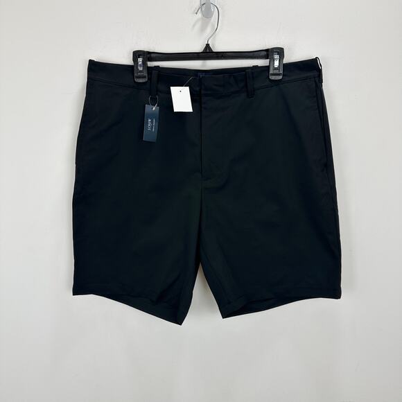 J.Crew 9" Tech Short Stretch UPF Moisture Wicking Mens Casual Black W 36 NWT - Picture 5 of 11